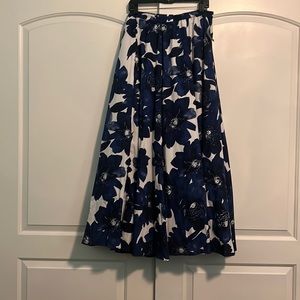 Blue floral skirt Blue floral skirt Blue floral skirt Blue floral skirt